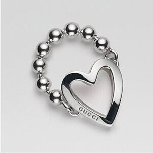 GUCCI Love Logo Ring
